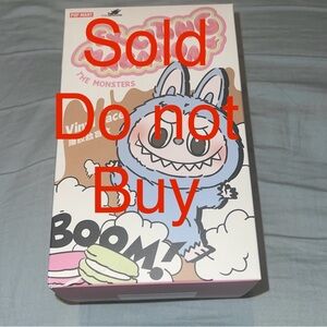 Pop Mart LABUBU Exciting Macaron Vinyl Face Toy The monsters